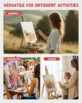 Simetufy 38 Pack Canvas Boards for Painting 11 x 14 inch, Blank Canvas Panels- Gesso Primed Acid-Free 100% Cotton for Acrylics Oil Watercolor Tempera Paints
