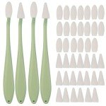 4pcs Paper Art Blending Blenders Stumps, Sketch Trimmer Erase Sponge Wiper, 2 Head Types, 40 Replacement Sponge Wipes, Sketch Drawing Tools Ideal for Highlighting, Shadowing, and Correcting Drawing