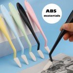 4pcs Paper Art Blending Blenders Stumps, Sketch Trimmer Erase Sponge Wiper, 2 Head Types, 40 Replacement Sponge Wipes, Sketch Drawing Tools Ideal for Highlighting, Shadowing, and Correcting Drawing