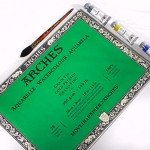 Arches Watercolor Block 10x14-inch Natural White 100% Cotton Paper - 20 Sheets of Arches Watercolor Paper 140 lb Cold Press - Arches Art Paper for Watercolor Gouache Ink Acrylic and More