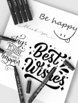 KEMYR Micro Fine liner Drawing Art Pens Calligraphy Pens: 22 Size Art supplies Waterproof Archival Black Ink Markers For Artists,Use for Professional Watercolor,Sketching,Anime,Manga,Zentangle