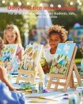 Canvas Boards for Painting 36 Pack, 8x10 Inch Painting Canvas Panels, 100% Cotton White Blank Art Supplies for Acrylics Oil Watercolor Tempera Paints