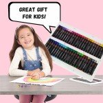 Oil Pastels for Kids - 48 Color Pastels for Kids - Perfect Classroom Art Supplies - Easy to Blend with Vibrant Colors