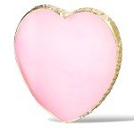 Resin Nail Art Palette Nail Mixing Palette Nail Art Painting Mixed Color Palettes Gold Edge Nail Holder Display Board Cosmetic Mixing Tools (Pink)