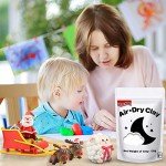 ifergoo White Air Dry Clay, Modeling Clay for School Art & Craft Project. Refill White Clay for Kids Age 3-12, Boys and Girls Gift