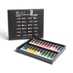 Elan Professional Gouache Paint Set, 24 Rich Colors Gouache Paint Tubes 0.4fl oz, Non-Toxic Mini Tubes for Canvas & Crafts, Art Paints for Adults