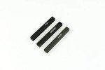Pacific Arc Compressed Charcoal Sticks Soft 12 Pack for Drawing, Sketching, and Shading