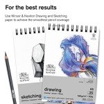 Winsor & Newton Studio Collection Artist Pencils, Graphite Pencils, Set of 5