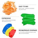 HIMI Gouache Paint Set, 56 Colors x 30 ml Jelly Cup Design in a Carrying Case, Non Toxic Gouache Paint for Canvas and Paper, Perfect for Artists, Students, and Beginners