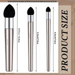 Teling 6 Pcs Artist Blending Sponge Pen Reusable Sketch Rubbing Sponge Brush Washable Drawing Correction Sketch Tool for Artist Student Charcoal Powder Drawing Correcting Smudge Smear, 3 Size