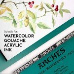 Arches Watercolor Block, Cold Press 12"X16", 10 Count