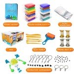 ESSENSON Modeling Clay Kit - 36 Colors Air Dry Magic Clay, DIY Molding with Sculpting Tools, Party Favors Kids Art Crafts Best Gift for Boys & Girls Age 3-12 Year Old
