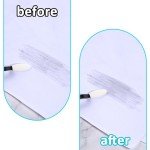 Blending Stumps for Drawing, 44 Pcs Paper Art Blending Blenders Stumps with 40 Pcs Replacement Sponge Wipes Art Blending Tools for Highlighting, Shadowing, and Correcting Drawing