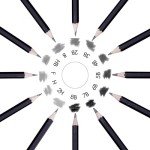 Wonwood_direct Drawing Pencils for Sketching, 12 Pack Professional Graphite Pencil Set, Drawing Supplies with 2H H F HB 2B 3B 4B 5B 6B 7B 8B Pencil, Art pencil for Artist, Sketching Lover, Beginner