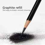 Wonwood_direct Drawing Pencils for Sketching, 12 Pack Professional Graphite Pencil Set, Drawing Supplies with 2H H F HB 2B 3B 4B 5B 6B 7B 8B Pencil, Art pencil for Artist, Sketching Lover, Beginner