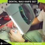 CYNAMED Stainless Steel Spatula Wax & Clay Sculpting Tool Carver Set (12PK)