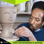 CYNAMED Stainless Steel Spatula Wax & Clay Sculpting Tool Carver Set (12PK)