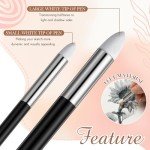 AmazingSpark 40 Pcs Sketch Drawing Tools Blending Stump Set Accessories with Sandpaper Pencil Sharpener Pencil Extension Tool Erasers, Sponge Replacement Heads & Felt Bag for Charcoal Sketch Drawing