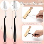 AmazingSpark 40 Pcs Sketch Drawing Tools Blending Stump Set Accessories with Sandpaper Pencil Sharpener Pencil Extension Tool Erasers, Sponge Replacement Heads & Felt Bag for Charcoal Sketch Drawing