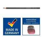Staedtler Water-Soluble Tinted Graphite Pencils, Watercolor Artist Set, Pre-sharpened, 12 Colors in Metal Tin, 14610T M12