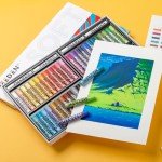 MEEDEN Soft Oil Pastels Set: 48 Colors with Extra 4 White Oil Pastels for Artists Beginners Adults Teachers - Vibrant Oil Pastel Crayons for Art Painting & Drawing, Blending, Layering, Shading