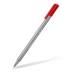 STAEDTLER triplus fineliner, 0.3mm metal-clad tip, ergonomic triangular barrel, for writing, drawing and coloring, set of 20 fineliners, 334 SB20