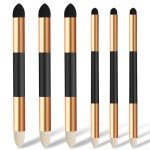 6pcs Artist Blending Sponge Pen, 2 Sizes Double-Headed Detail Blending Stump Pen Sketch Pen Brush Rubbing Sponge Drawing Art Blender Tool Drawing Blender for School Students Beginners Artists