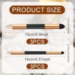 6pcs Artist Blending Sponge Pen, 2 Sizes Double-Headed Detail Blending Stump Pen Sketch Pen Brush Rubbing Sponge Drawing Art Blender Tool Drawing Blender for School Students Beginners Artists