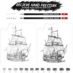 24 Pack Drawing Sketching Pencil Set, Art Pencils for Sketching(14B - 3H), Graphite Shading Pencils for Drawing, Ideal for Art Creation, Shading, Beginners & Artist