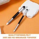 30pcs Blending Stumps for Drawing Sketch Drawing Tools with Blending Sponge Pens Sandpaper Pencil Sharpener Blending Sticks for Beginner Drawing Art Blenders Charcoal Sketch Drawing