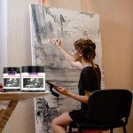 Eyaeyao Premium Charcoal Powder for Drawing and Art, Drawing Charcoal for for Drawing, Sketching, Shading, Blending, Charcoal Powder for Beginners & Pro Artists - 4 Ounces