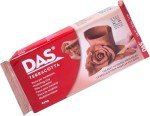 DAS Air-Hardening Modeling Clay - Terra Cotta Clay 2.2lb Block - Pliable Air Clay for Sculpting and Coating - Easy to Use Air Dry Modeling Clay for All Ages - Molding Clay for Sculpting and More