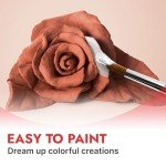 DAS Air-Hardening Modeling Clay - Terra Cotta Clay 2.2lb Block - Pliable Air Clay for Sculpting and Coating - Easy to Use Air Dry Modeling Clay for All Ages - Molding Clay for Sculpting and More