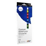 Daler-Rowney Simply... Gouache Paint Set, Assorted Colors, 12 Piece, 12ml