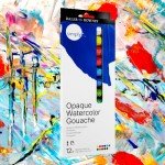 Daler-Rowney Simply... Gouache Paint Set, Assorted Colors, 12 Piece, 12ml