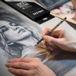 Humyoun 144 Pcs Drawing Sketching Pencil Set Professional (12b - 4h) Graphite Charcoal Gift Bulk for Artists Beginners, Pro Artists, Drawing Art, Sketching