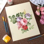 FVIEXE 6PCS Wood Panels for Painting, 12 x 16 Inch Craft Wood Canvas Panel Boards Unfinished Wooden Painting Pouring Panel Board for Arts & Crafts