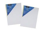 Sargent Art 18 x 24 Inch Stretched Canvas, Pack of 2 Pieces, Blank White Canvases, Double Acrylic Titanium Priming, Perfect for Acrylic, Oil, and Art Projects, Acrylic Pouring & Wet Media