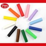 Pepy Plastilina Reusable and Non-Drying Modeling Clay; Box of 12-Color Sticks, 0.8 Ounce Each, Perfect for Arts and Crafts Projects