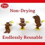 Pepy Plastilina Reusable and Non-Drying Modeling Clay; Box of 12-Color Sticks, 0.8 Ounce Each, Perfect for Arts and Crafts Projects