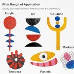 PHOENIX Small Painting Canvas Panels 5x7 Inch, 24 Bulk Pack - 8 Oz Triple Primed 100% Cotton Acid Free Canvas Boards for Painting, White Blank Flat Canvas Boards for Acrylic, Oil Paints