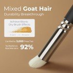 Nicpro Miniature Paint Brushes Drybrush - 21PCS Model Paint Brush Set for Acrylic Oil Watercolor, Detail Paint Brush Dry Brush for Model, Miniature Painting, Paint by Numbers, Craft - with Container