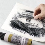 LOONENG Willow Charcoal Sticks, Natural Willow Charcoal for Artists, Beginners, or Students of All Skill Levels, Great for Sketching, Drawing, and Shading, Approx 7-9mm in Diameter, Pack of 25