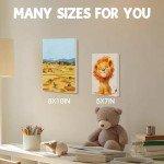 FUMILE Stretched Canvas for Painting, Canvases for Painting Multi 4 Pack 5x7,8x10 (2 of Each), Cotton Primed Acid Free Blank Canvases for Painting for Oil Paint, Acrylic Paint, Gouache and Tempera.