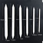 6 Pieces Blending Stumps and Tortillions Sketch Drawing Tools Paper Art Blenders for Student