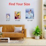 FIXSMITH Canvas Boards for Painting 8x10 Inch, Super Value 2 Pack Paint Canvases, White Blank Canvas Panels, 100% Cotton Primed, Painting Art Supplies