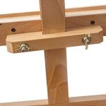 Mont Marte Signature Box Floor Easel, Beech Wood 43.5 x 44 x 150 cm (LxWxH), 17.13 x 17.32 x 59.1"
