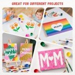 Simetufy 11 x 14 inch 12 Pack Painting Canvas Panels, Canvas Boards for Painting Gesso Primed Acid-Free 100% Cotton for Acrylics Oil Watercolor Paints