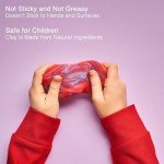 FlyFlag Air Dry Clay - 100 Colors, Soft & Ultra Light, Modeling Clay for Kids with Tools and Tutorials