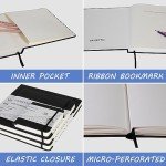 Hardcover Square Sketch Book, 120lb/200GSM Sketchbook Thick Drawing Paper for Marker Watercolor Pencil Mixed Media, Premium Drawing Notebook, Art Journal, 60 Sheets/120 Pages 8x8 Inch Sketch Pad